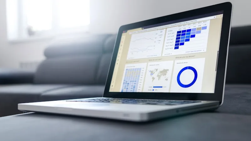 Marketing operations dashboard showing campaign metrics and pipeline data